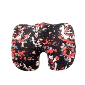 Happy Blooms Super Soft Outdoor Patio U Shape Chair Pads Memory Foam Dining Kitchen Office Lumbar Pillows Seat Cushions Printed