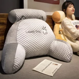 Headboard Cushion Lumbar Cushion Sofa Bed Dormitory Reading Pillow Removable Convenient and Practical