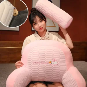 Headboard Cushion Reading Pillow Soft Lumbar Support Pillow Disassembled and Washed Large Backrest Cushion