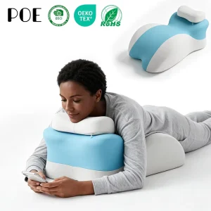 Healthy Spine Care Sleep Pillow Zero Pressure Support Silent Bed Pillow Deep Sleep Aid for Home Bedroom Bed