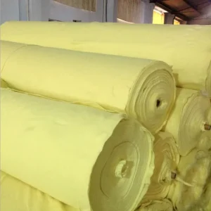Heat Resistant Yellow Nomex Needle Felt Meta Para Aramid Felt Nonwoven Antistatic Fire proof Aramid Felt