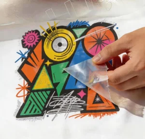 Heat Transfer Film Printing for Customizable PET Clothing Outerwear with Logo Graphic Design Washable Full Color HD