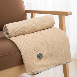 Heated Blanket USB Wearable Electric Blanket Portable Warmer Blanket for Shoulder Electric Heating Shawl with 3 Tem Setting