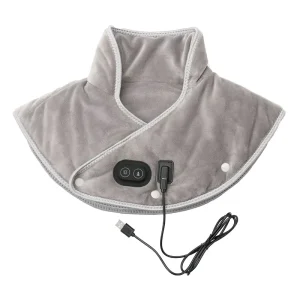 Heated Knitted Wearable Blanket Hoodie Flannel Shirt USB Electric Warm Oversized Sweatshirt Jacket for Men Women Home Outdoor