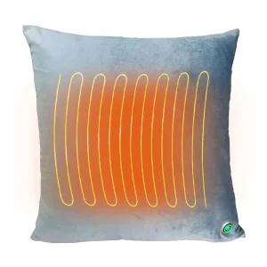 Heated Lumbar Pillow Cozy Warm USB Throw Cushion for Indoor Outdoor Use