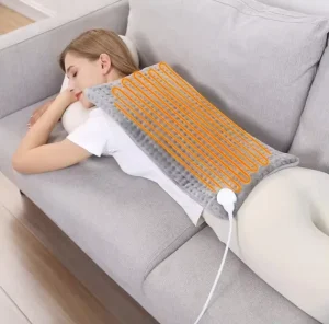 Heating Pad Integrated Household Back Heating Constant Temperature Anti-Leakage Flannel Special Electric Blanket 30x60cm 75W