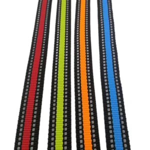 Heavy Duty 1 Inch Webbing Strap for Making Dog Leashes Custom Polyester Webbing for Dog Collar Dog Leashes