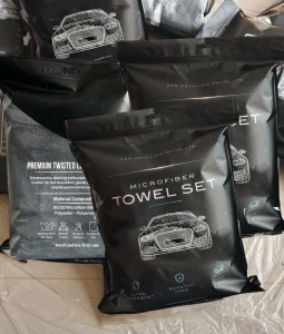 Heavy Duty 1400 1600 2000GSM Premium Twist Loop Microfiber Car Towel Lint Free Streak Free Professional Auto Wash Cleaning Cloth