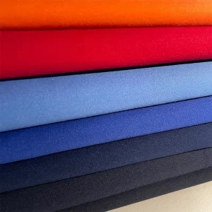 Heavy Duty 65/35 Poly Cotton Ripstop Twill Woven Plain Dyed Fabric Breathable Abrasion Resistant Uniforms Industrial Workwear