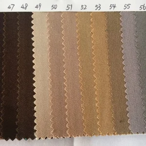 Heavy Duty 8oz Polyester Twill Textile 21S 2*10S High Density Waterproof Windproof Fabric for Furniture Girls Accessories