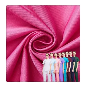 Heavy Duty Abrasion Resistant Twill Industrial Uniform Textile Material 100% Polyester Gabardine Fabric for Workwear
