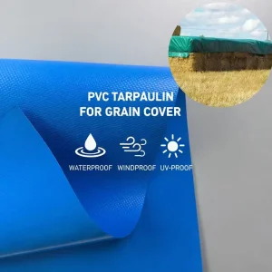 Heavy Duty Anti UV Waterproof 1000D PVC Coated Tarpaulin for Grain Cover