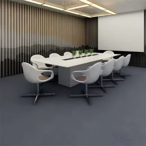 Heavy Duty Carpet Squares Polypropylene PVC Backed Soundproof Floor Tiles for Coworking Space Startup Hub