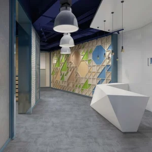 Heavy Duty Commercial Wall to Wall Nylon Carpet Tiles With Print 50×50 for Hotels
