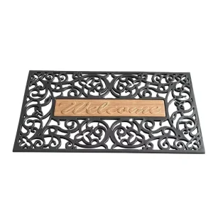 Heavy Duty Eco Friendly Waterproof Home Door Entry Pvc Non Slip Custom Doormat Outdoor Entrance Door Mat for Hallway