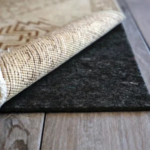 Heavy Duty Felt Rubber Area Rug Underlay Anti bunching Floor Mat for Living Room