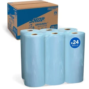 Heavy Duty Industrial Wipes Multi-Purpose Lint-Free Shop Towels Durable Cleaning Rags for Mechanics Automotive Repairing