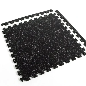 Heavy Duty Interlocking Non Slip Rubber Mats for Home Gym Commercial Fitness Playground Flooring