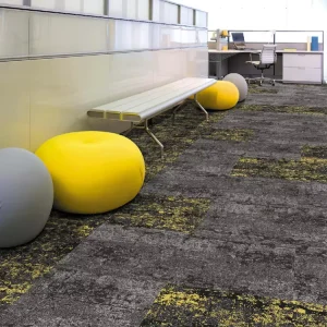 Heavy Duty Loop Pile Commercial Carpet Tiles Sound Absorption Carpet Removable Squares Office Building Carpet Tiles 50x50cm