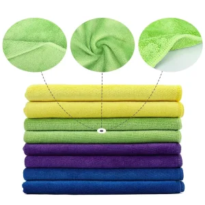 Heavy Duty Microfiber Car Care Towel Water Absorb Streak Free Wash Rag Multi Purpose Vehicle Interior Exterior Wiping Cloth