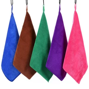 Heavy Duty Microfiber Square Plain 400gsm Reusable Grease Removal Machine Washable 30g Home Appliance Cleaning Cloth