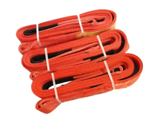 Heavy Duty Polyester Webbing Sling Flat Lifting Sling with Eye Eye Construction Logistics EN 1492 1