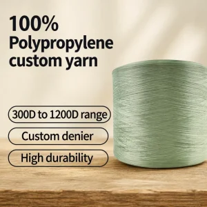 Heavy Duty Solid 100% Polypropylene Raw Yarn OE Knitting For Hand Knitting & Woven Sacks FIBC Bags 600D Denier FDY Yarn