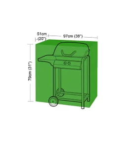 Heavy Duty Tear Resistant BBQ Grill Cover Waterproof UV Proof Outdoor Patio Charcoal Barbecue Protective Cover