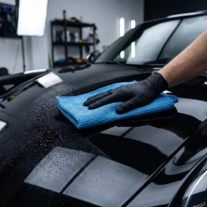 Heavy Duty Waffle Weave Microfiber Cloth Honeycomb Grid Streak Free Large Capacity Professional Auto Detailing Car Wash Towel
