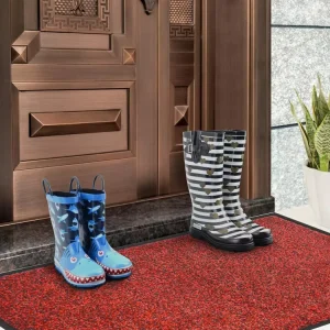Heavy Duty Washable Rubber Backing Rental Mat for Hotel & Commercial Entrance Custom Size Anti Slip Floor Mat