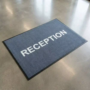 Heavy Duty Welcome Door Mats Outdoor Printed Logo Customized Floor Mat for Home Entrance Use