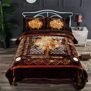 Heavy Korean Blankets King Size 10kg 2 Ply Reversible Super Soft Fuzzy Warm for Autumn Winter