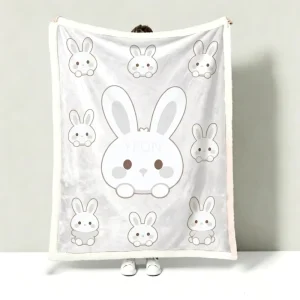 Heavy Sherpa Blanket Queen Size Korean Style Knitted Polyester Blanket Plush Fleece for Winter Travel