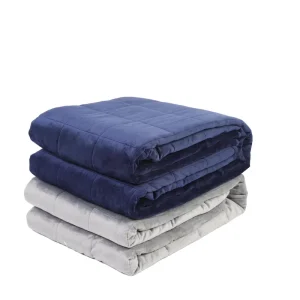 Heavy Super Soft Plush Warm Fluffy Yarn Blanket Set for Double Bed