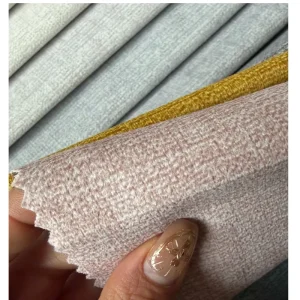 Heavy Weight Knitted Printed Embossed Upholstery Fabric for Fashion Furniture