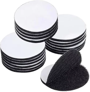 Heavy weight Double Sided Carpet Gripper Pad Polyester Wall Mounting Tapes Hook Loop Fastener Sticky back Tape DOT