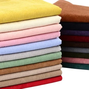Heavyweight Corduroy Velvet Ribbed Fabric Abrasion Resistant Classic Sportswear Material for Shirts Jackets Pants & Sofa Covers