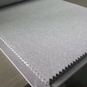 Heavyweight Linen Feel Curtain Fabric 100% Blackout Wrinkle Free Textured Waterproof 100% Polyester Home Textile