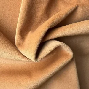 Heavyweight Luxury Shiny Soft Anti-static 100% Polyester Solid Color Sofa Cover Upholstery Italian Velvet Fabric