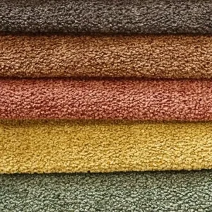 Heavyweight Velvet Polyester Woven Breathable Anti-Mildew Sofa Upholstery Fabric 350gsm for Sofas Furniture Plain