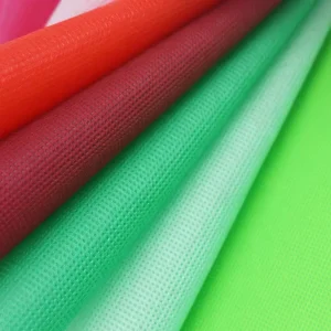 Henghua Eco Friendly Waterproof Breathable Cross Pattern High Grade Interlining Fabric Colorful Polypropylene (PP) Spunbond