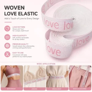 Herringbone Mesh Elastic Band TPU Embossed Clear Oeko-tex 100 Certified 5cm Comfortable Bags Shoes Garment Home Textile