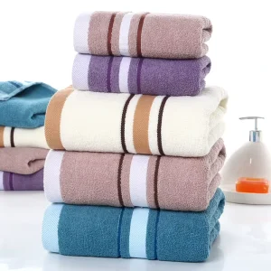 High Absorbency Bath Towel Set for Home Spa and Family Use Gift Option