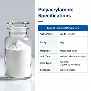 High Cake Solids Dewatering Aid Polyacrylamide for Belt Filter Press and Centrifuge Sewage Sludge