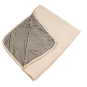 High Conductivity EMF Blanket with Pure Silver Fiber Surface and Comfortable Cotton Side