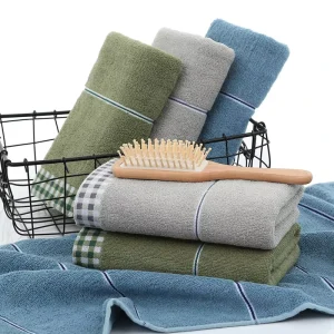 High Cotton 40*90cm 150g Face Towel 40*90cm 150g Bath Sports Towel Custom Logo Thick Excellent for Households Hotels
