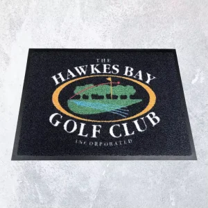 High Definition Custom Logo Door Mat Premium Nylon Durable Commercial Entrance Floor Mat for Business Branding