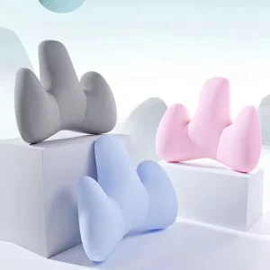 High Density Anti Bacterial and Anti Mite Memory Foam Car Seat Back Lumbar Support Cushion for Reading and Bed Rest