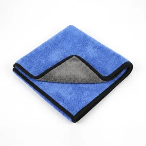 High Density Composite Coral Fleece Microfiber Cloth Extra Thick Absorbent Professional Auto Detailing Car Wash Towel