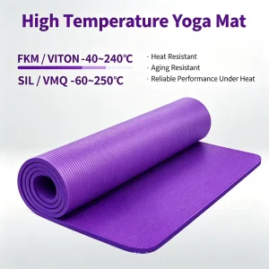 High Density Cushioned Yoga Mat Flexible Elastic Material For Stretching Workout Balance Fitness Daily Practice Mat